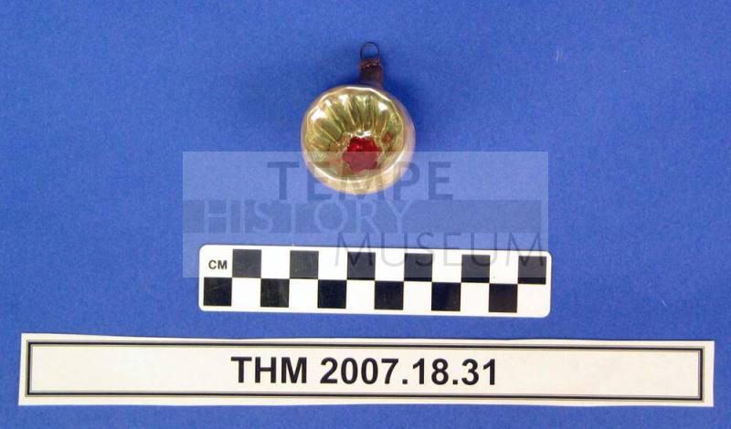 Indented Christmas Ornament