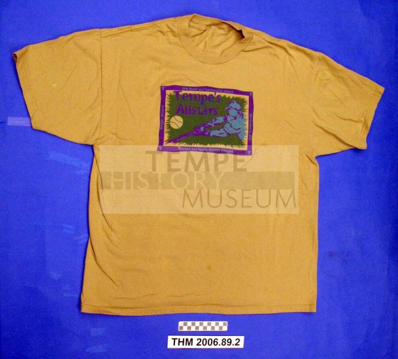T-Shirt, Tempe Allstars, 1998 Board and Commissions Dinner
