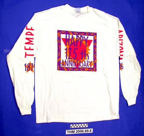 T-Shirt, Happy 125th Anniversary, Tempe, 1871