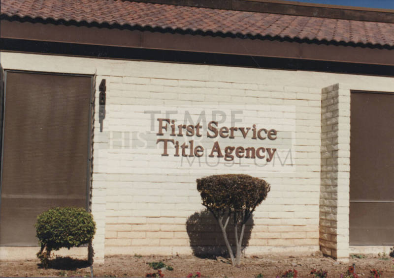 First Service Title Agency - 4651 South Lakeshore Drive - Tempe, Arizona