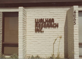 Walker Research Inc. - 4655 South Lakeshore Drive - Tempe, Arizona