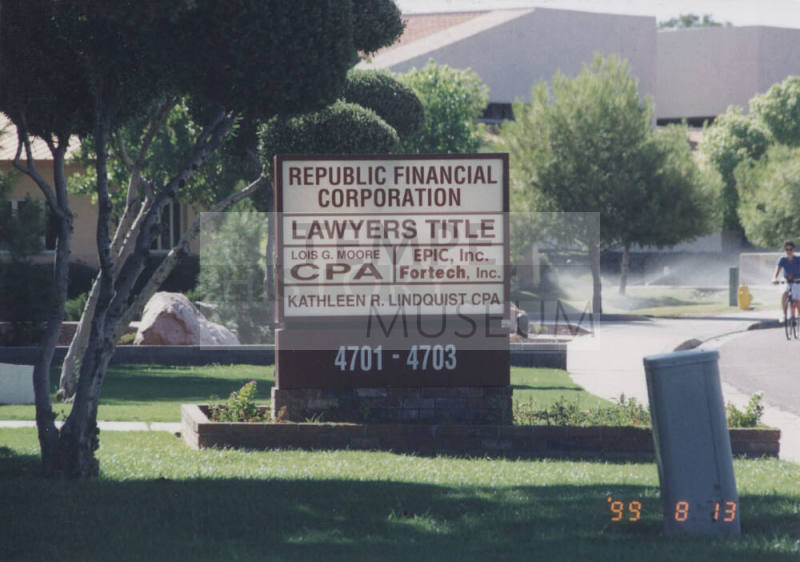Republic Financial Corporation - 4701 South Lakeshore Drive - Tempe, Arizona