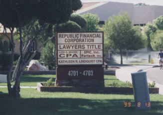Republic Financial Corporation - 4701 South Lakeshore Drive - Tempe, Arizona