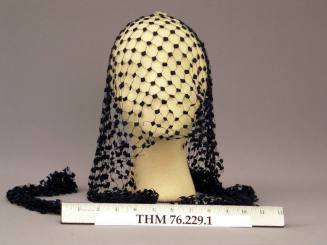 Blue net veil