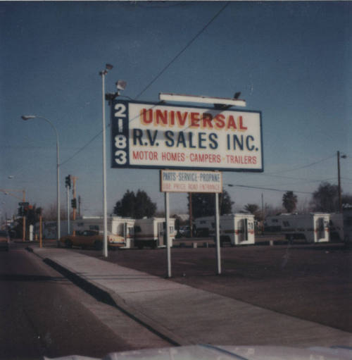 Universal Camper Manufacturing Company - 2183 East Apache Boulevard, Tempe, Ariz