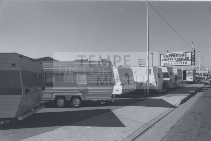 Universal Camper Manufacturing Company - 2183 East Apache Boulevard, Tempe, Ariz