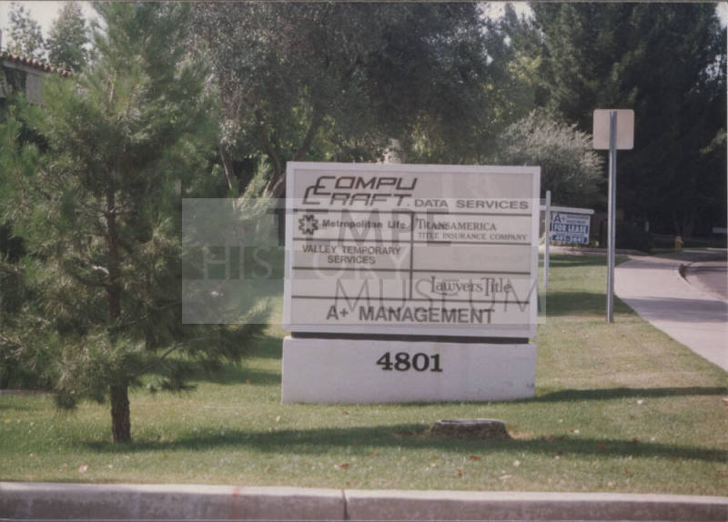 Compu Craft Data Services - 4801 South Lakeshore Drive - Tempe, Arizona