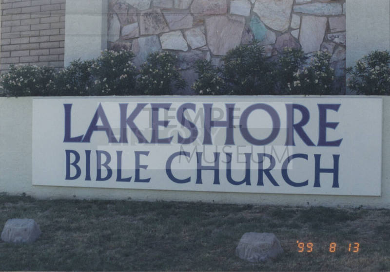 Lakeshore Bible Church - 6415 South Lakeshore Drive - Tempe, Arizona