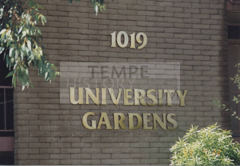 University Gardens Apartments - 1019 East Lemon Street - Tempe, Arizona