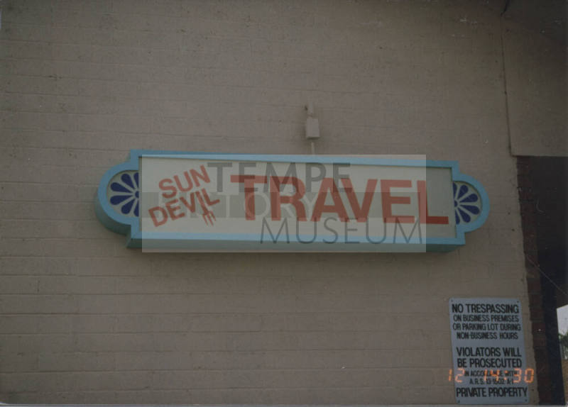 Sun Devil Travel - 1045 East Lemon Street - Tempe, Arizona