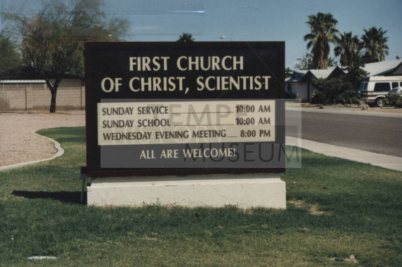 First Church of Christ, Scientist - 1824 East Loma Vista Drive - Tempe, Arizona