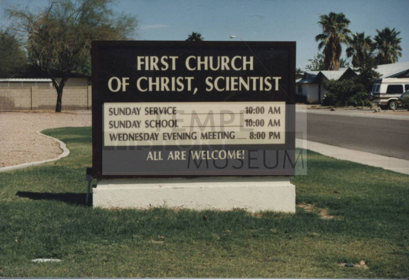 First Church of Christ, Scientist - 1824 East Loma Vista Drive - Tempe, Arizona