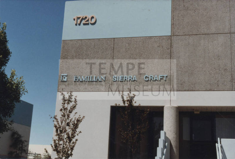 Familian Sierra Craft - 1720 South Los Feliz Drive - Tempe, Arizona