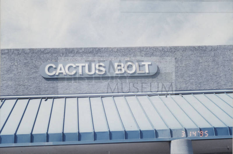 Cactus Bolt - 410 South Madison Drive - Tempe, Arizona