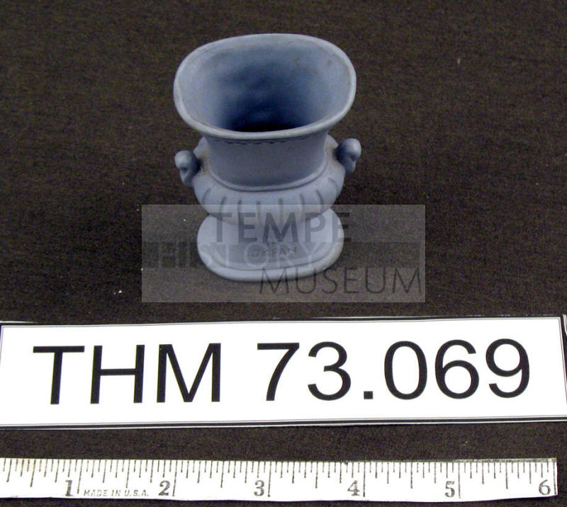 Small Molded China Vase