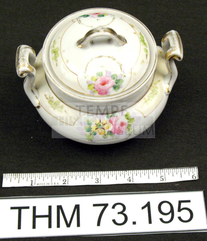 Porcelain Sugar Bowl