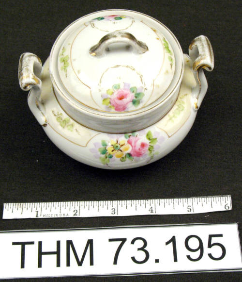 Porcelain Sugar Bowl