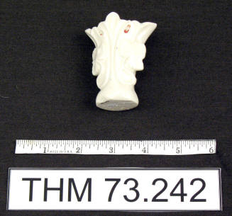 Molded Porcelain Vase