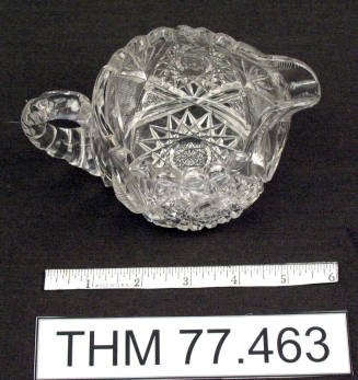Pattern Glass Creamer