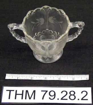 Glass Sugar Bowl