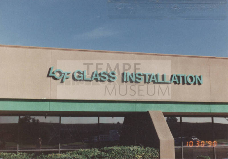 LOF Glass Installation - 725 South Madison Drive - Tempe, Arizona