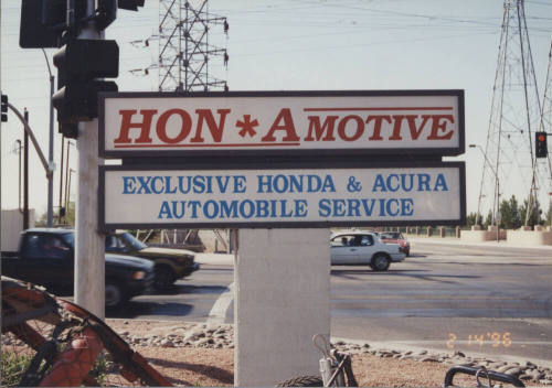 Hon*Amotive - 101 South McClintock Drive - Tempe, Arizona