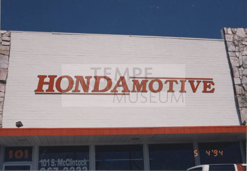 Hondamotive - 101 South McClintock Drive - Tempe, Arizona