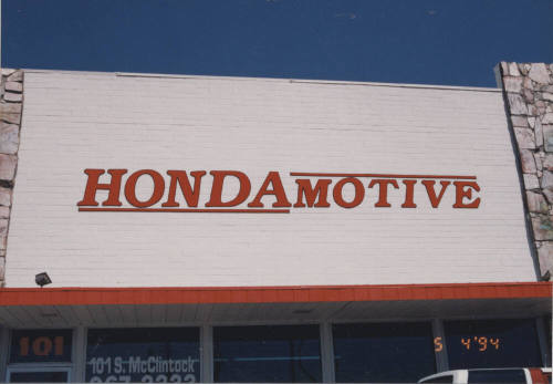 Hondamotive - 101 South McClintock Drive - Tempe, Arizona