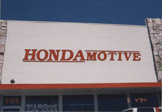 Hondamotive - 101 South McClintock Drive - Tempe, Arizona