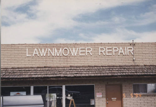 (Lawnmower Repair) - 203 South McClintock Drive - Tempe, Arizona