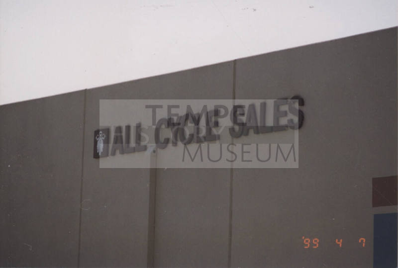 All Cycle Sales - 617 South McClintock Drive - Tempe, Arizona