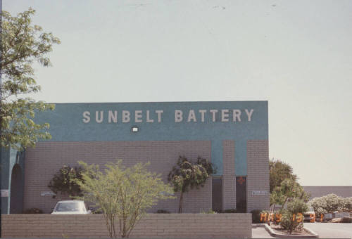 Sunbelt Battery - 525 South McClintock Drive - Tempe, Arizona