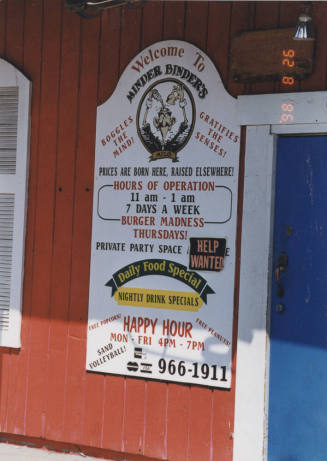 Minder Binder Restaurant - 715 South McClintock Drive - Tempe, Arizona
