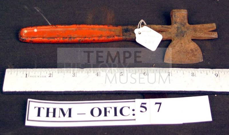 Hatchet, metal claw
