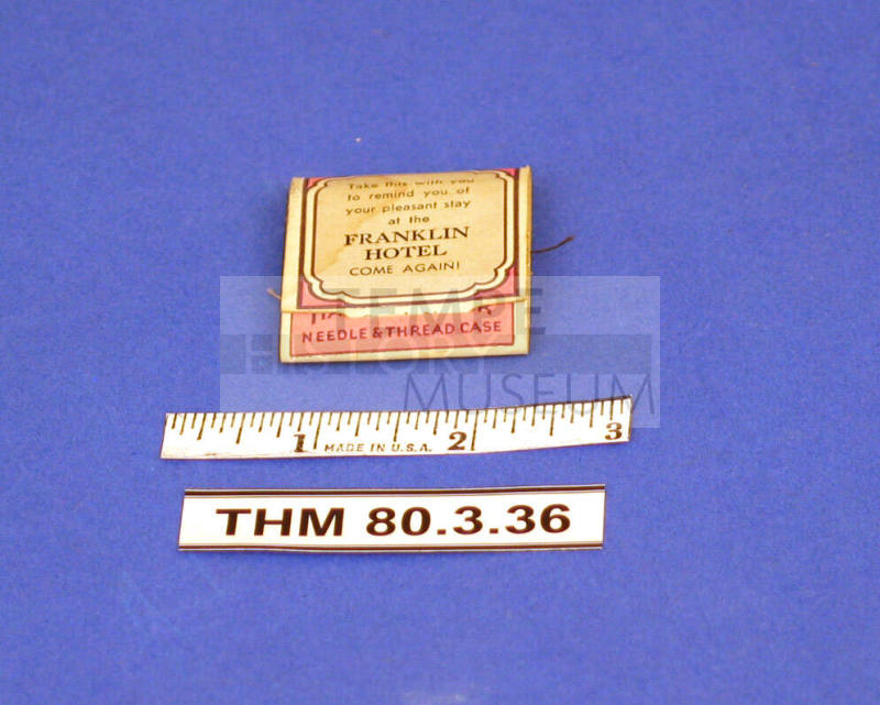 Souvenir Needle and Thread Case