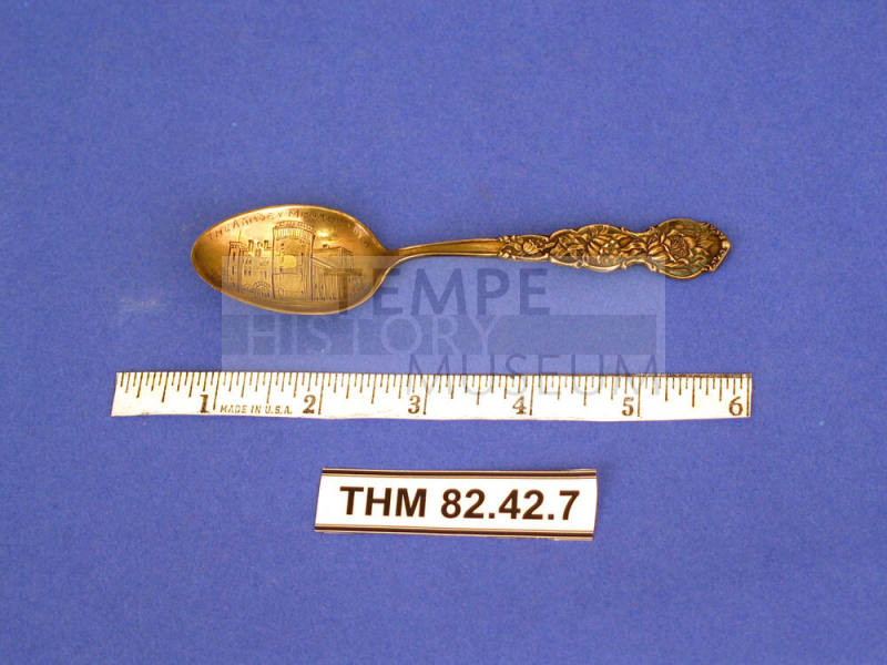 Souvenir Spoon, The Armory, Monroe, Mich.