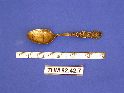Souvenir Spoon, The Armory, Monroe, Mich.