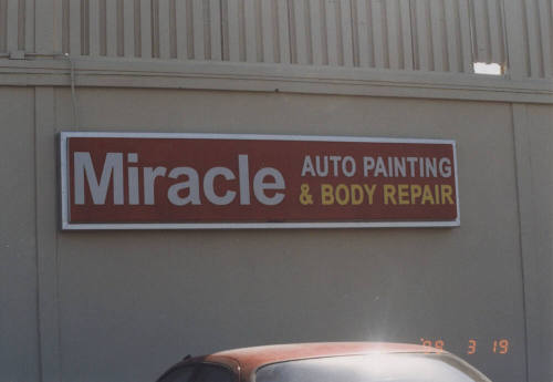 Miracle Auto Painting & Body Repair - 1335 S. McClintock Drive - Tempe, Arizona
