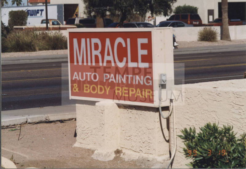 Miracle Auto Painting & Body Repair - 1335 S. McClintock Drive - Tempe, Arizona