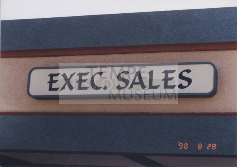 Executive Sales - 1400 South McClintock Drive - Tempe, Arizona