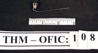 Pin, gem & silver stick