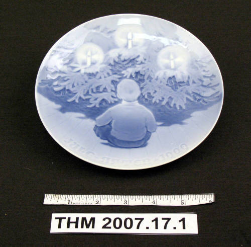 1909 Jule Aften Plate (1909 Christmas Eve)