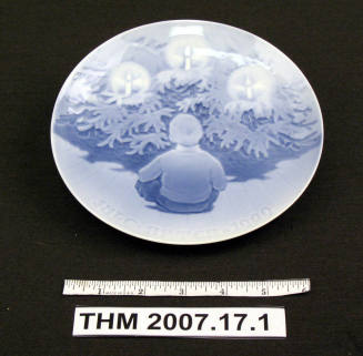 1909 Jule Aften Plate (1909 Christmas Eve)