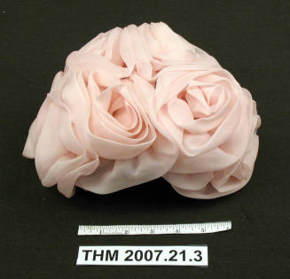 Pink "rose" hat.