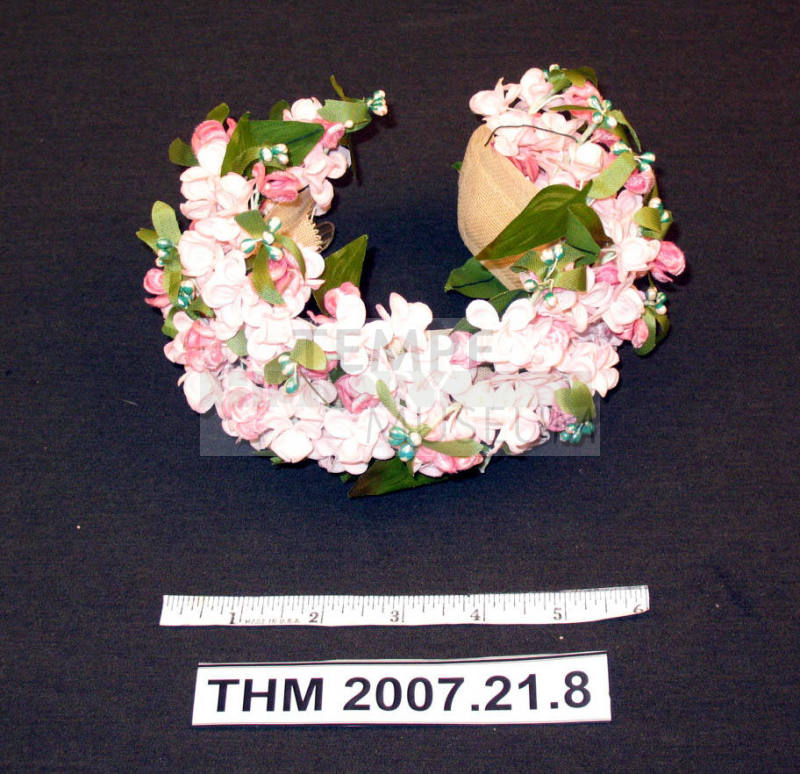 Floral headband.