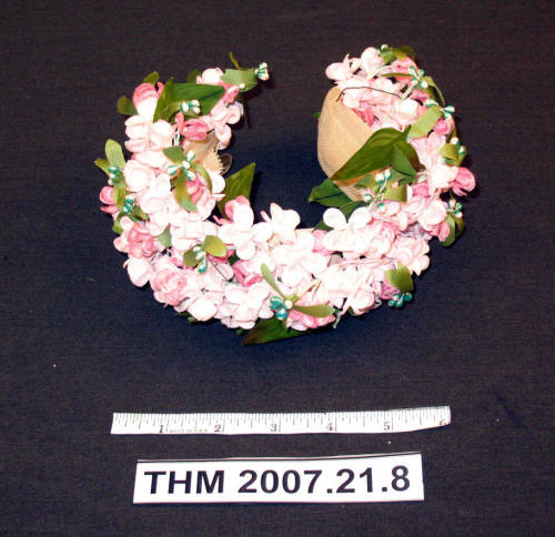 Floral headband.
