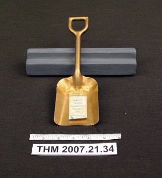 City of Tempe Municipal Groundbreaking Shovel.