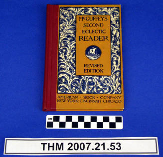 Schoolbook: McGuffey's Second Eclectic Reader, Revised Edition.