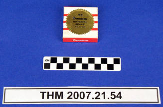 Box of notary seals for Rural School.