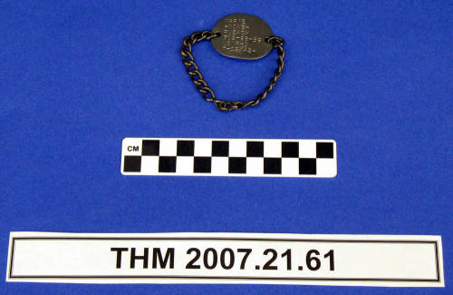 Identification Tag.